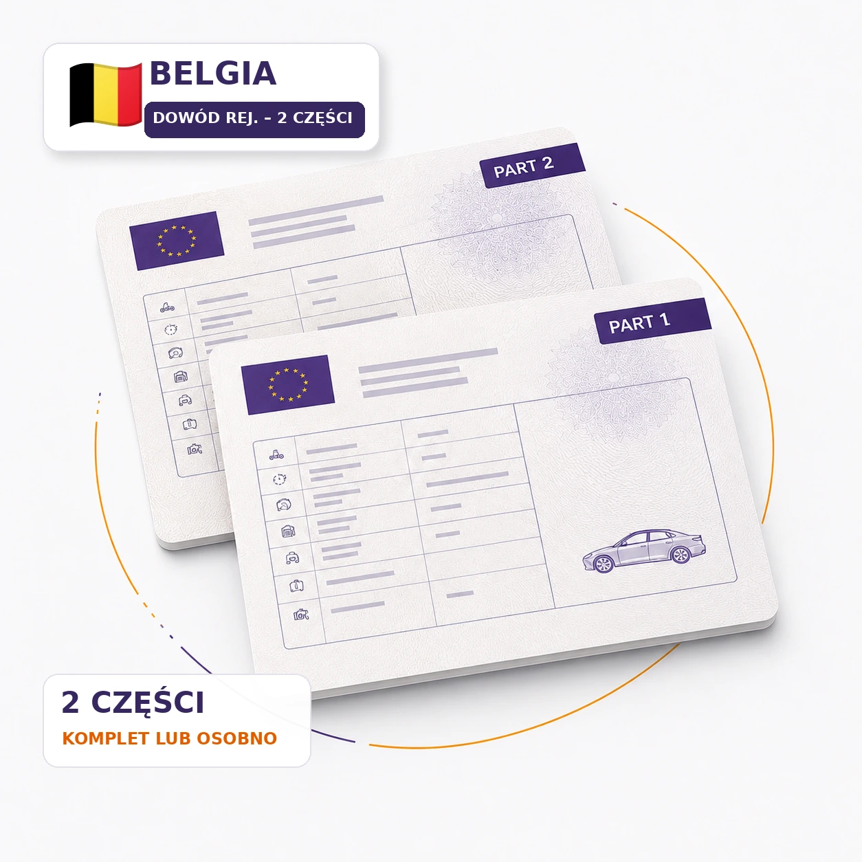 Tłumaczenie dowodu rejestracyjnego z Belgia – tłumaczenie przysięgłe