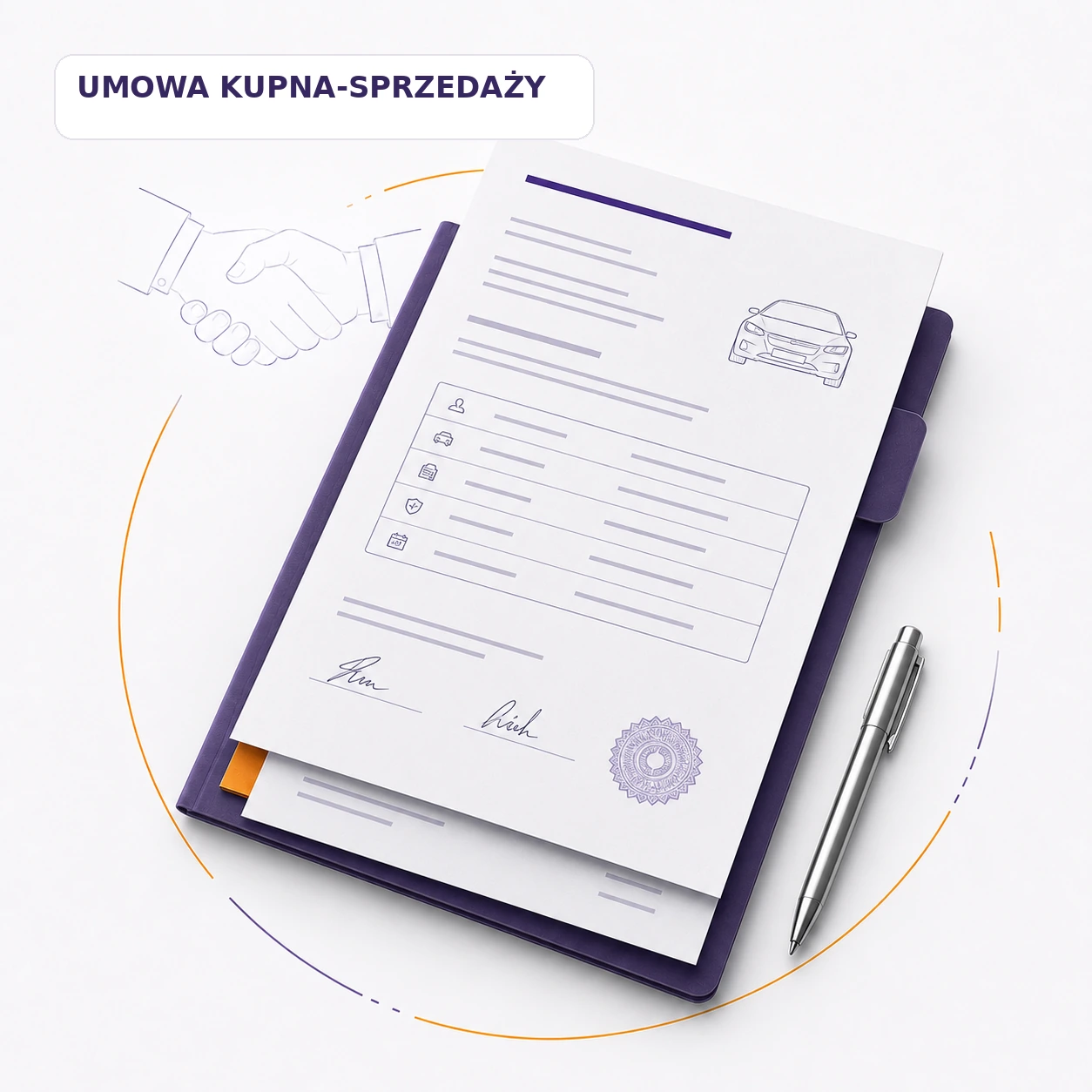 Tłumaczenie przysięgłe umowy kupna-sprzedaży pojazdu