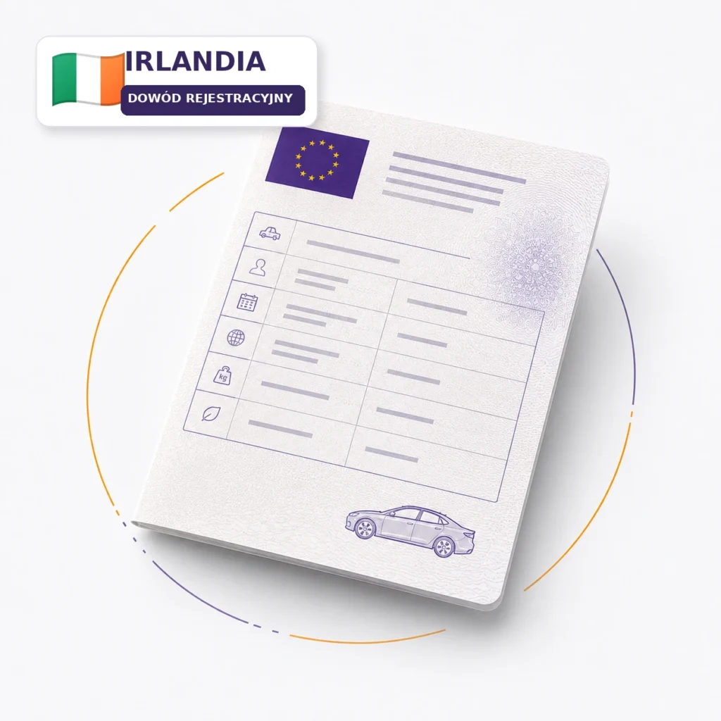 Tłumaczenie dowodu rejestracyjnego z Irlandia – tłumaczenie przysięgłe
