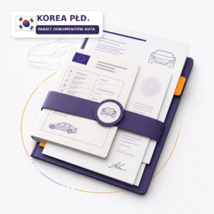 Pakiet tłumaczeń dokumentów samochodowych z Korea Płd.