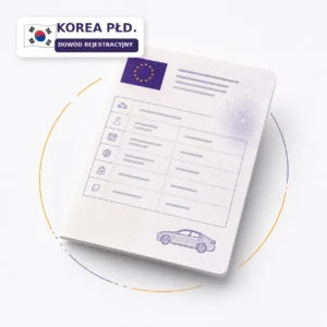 Tłumaczenie dowodu rejestracyjnego z Korea Płd. – tłumaczenie przysięgłe