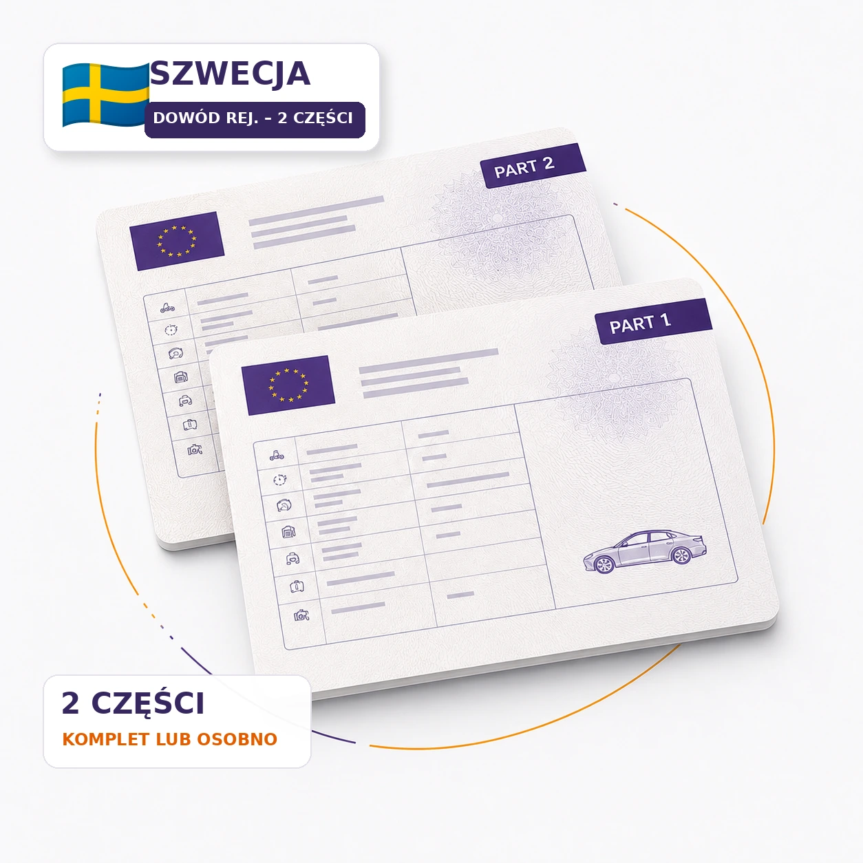 Tłumaczenie dowodu rejestracyjnego z Szwecja – tłumaczenie przysięgłe