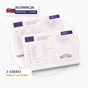 Tłumaczenie dowodu rejestracyjnego z Słowacja – tłumaczenie przysięgłe